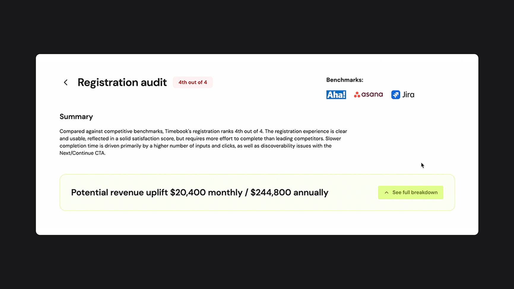 Flow audit
